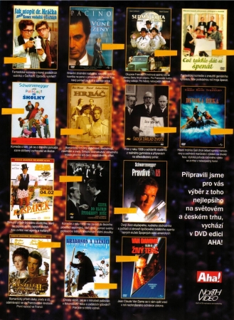 DVD filmy,